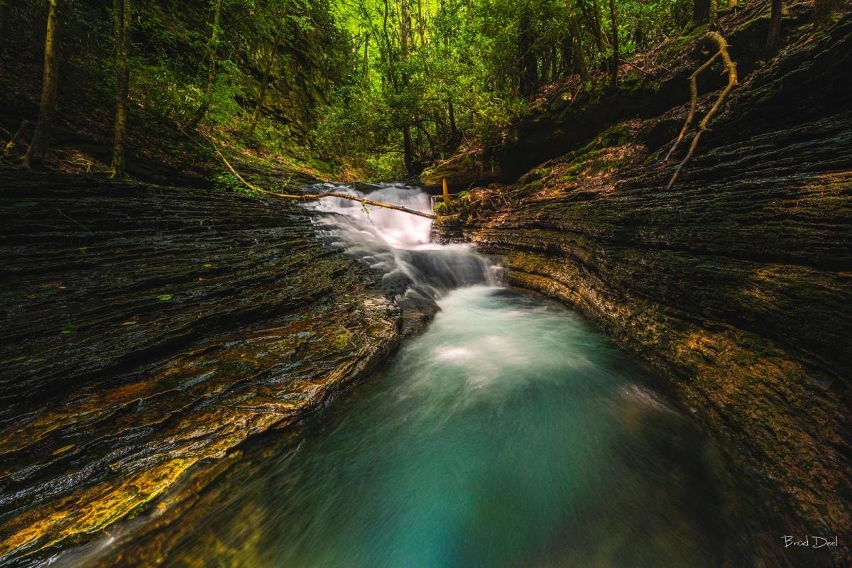 The Devil's Bathtub in Duffield, Virginia.