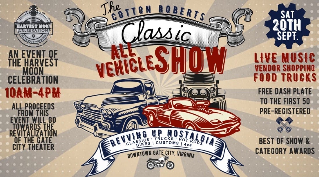 cotton roberts classic vehicle show