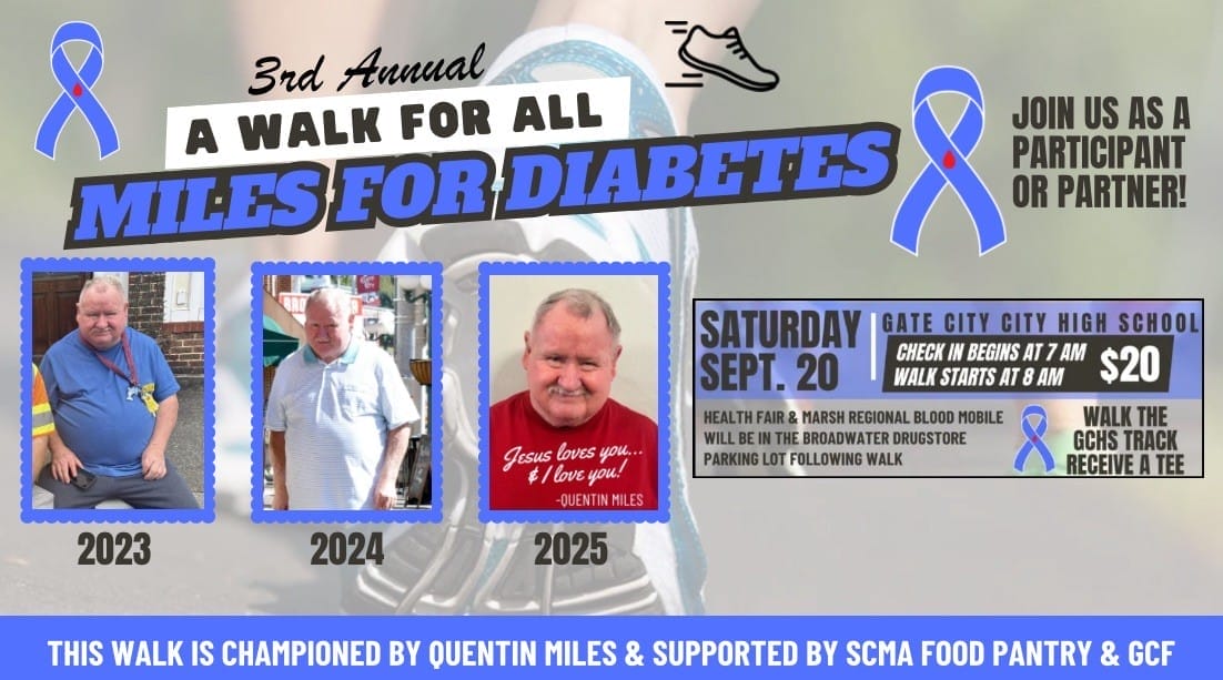 miles for diabetes