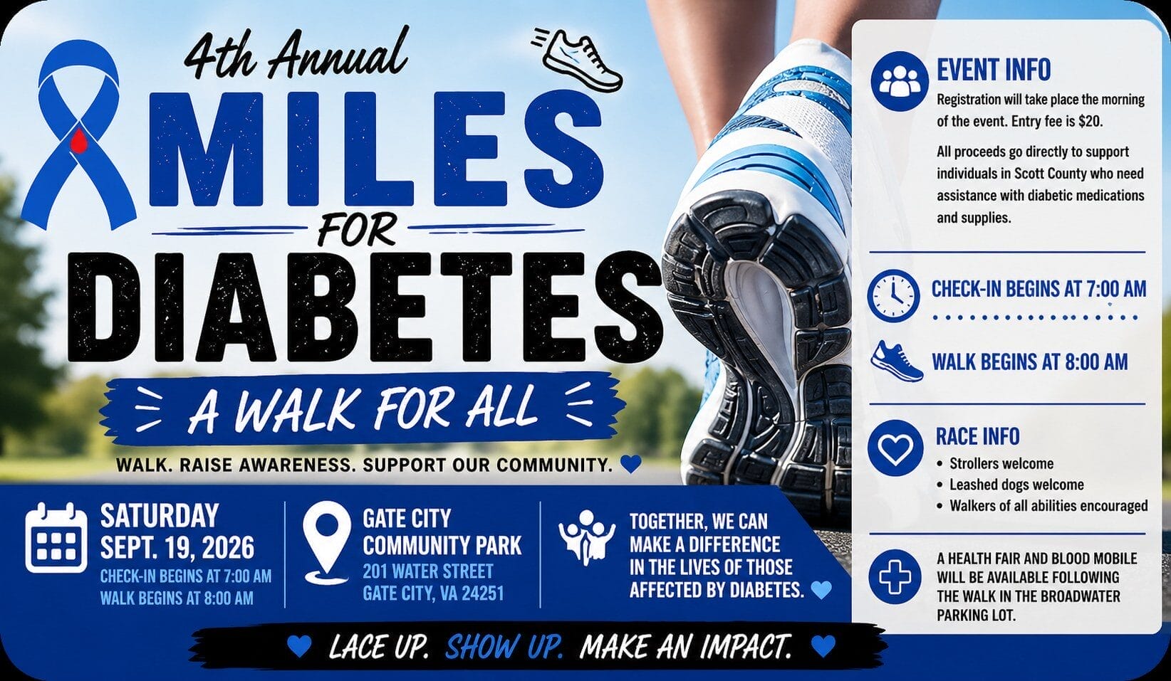 4th Annual Miles for Diabetes